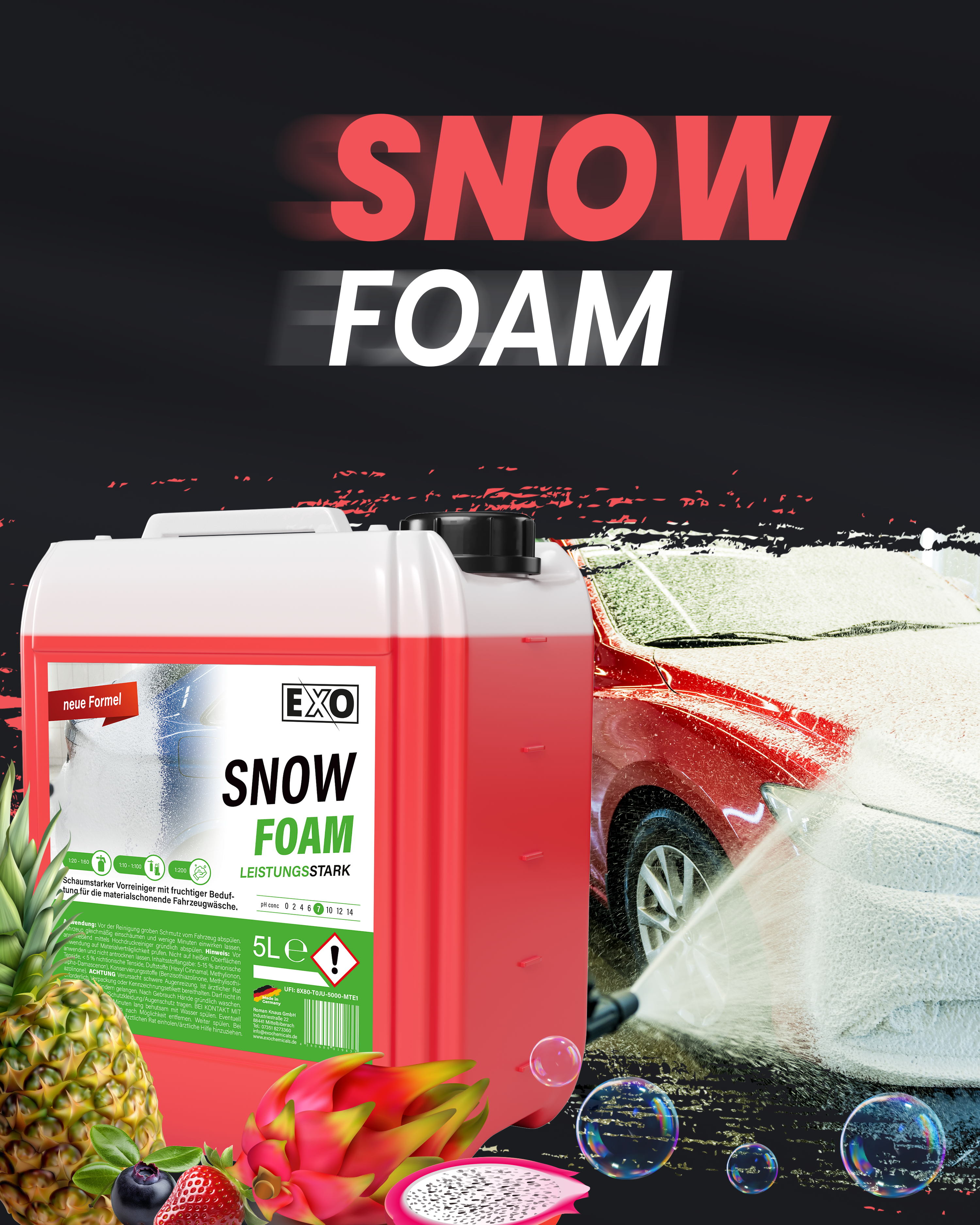 pH-neutraler Snow Foam - der Klassiker!