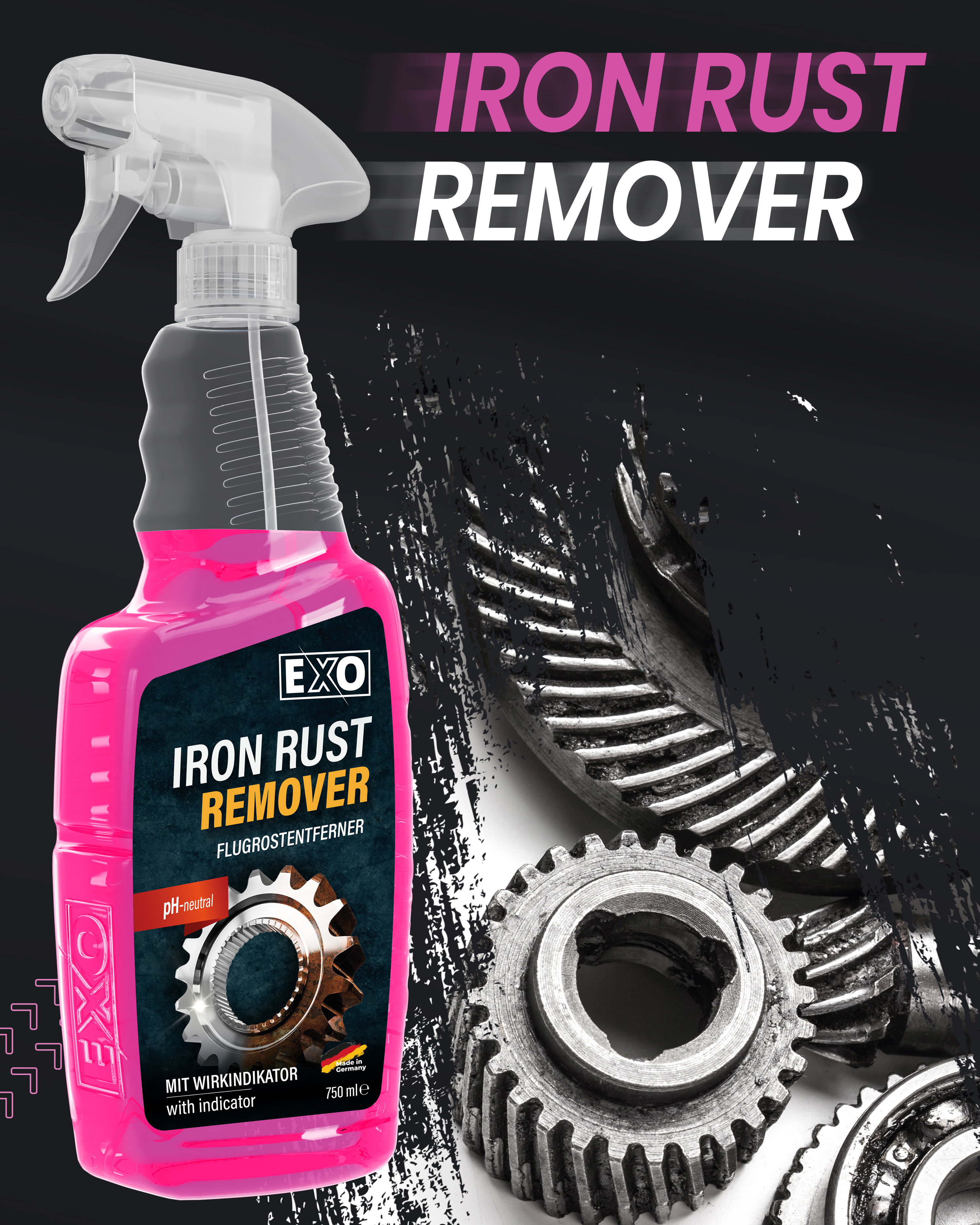 IRON RUST REMOVER - Flugrostentferner
