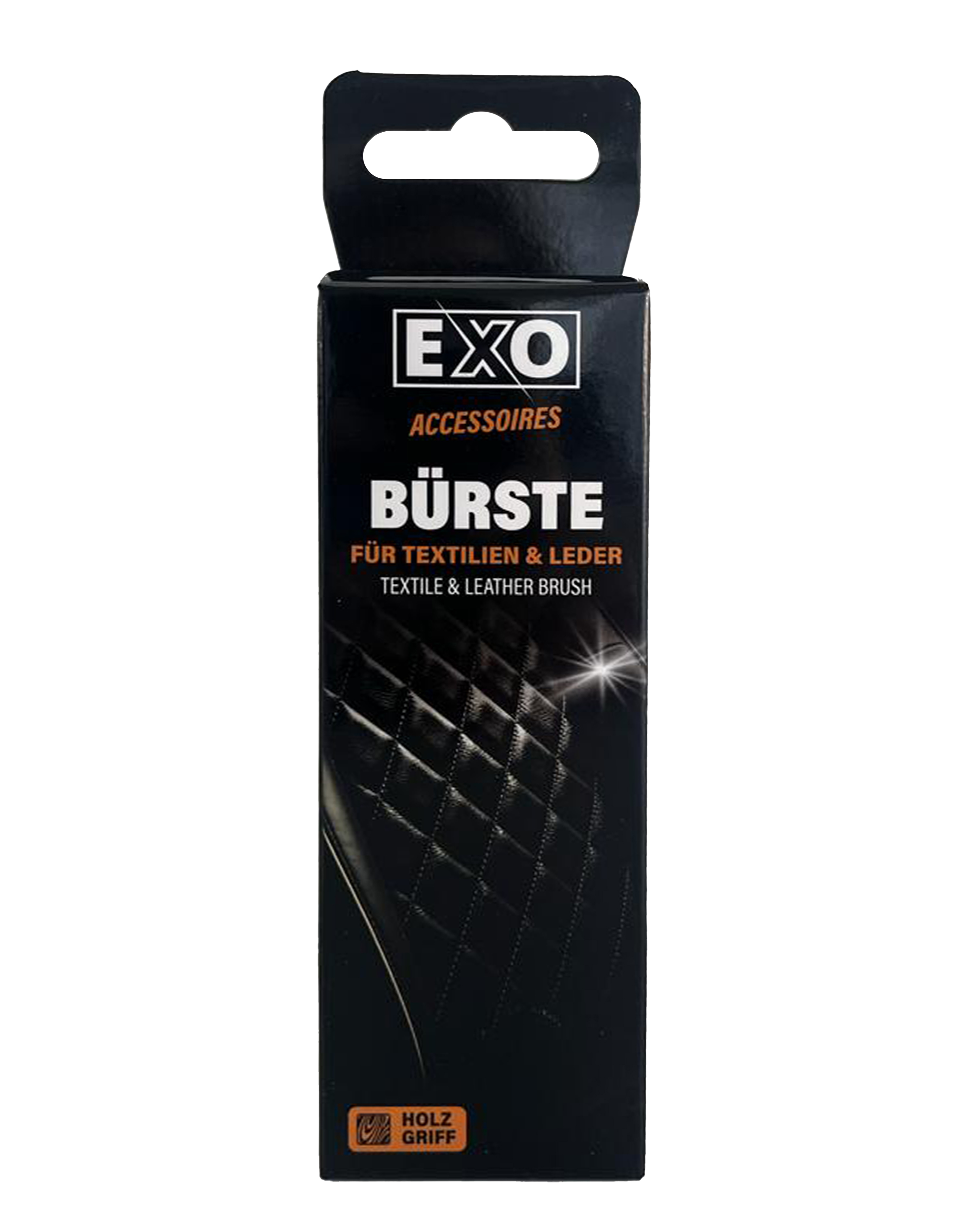 Bürste mit ergonomischem Holzgriff