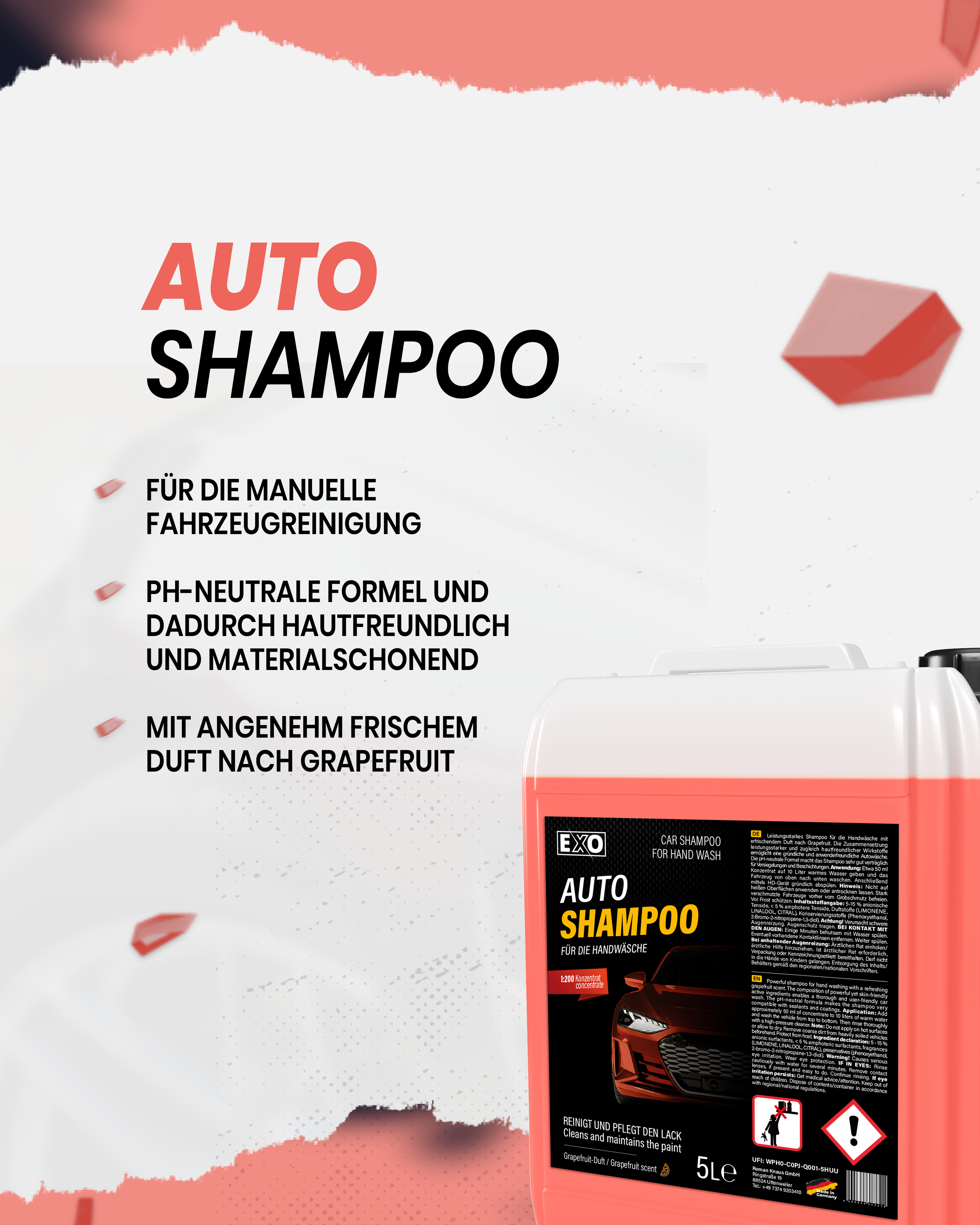 Autoshampoo Grapefruit