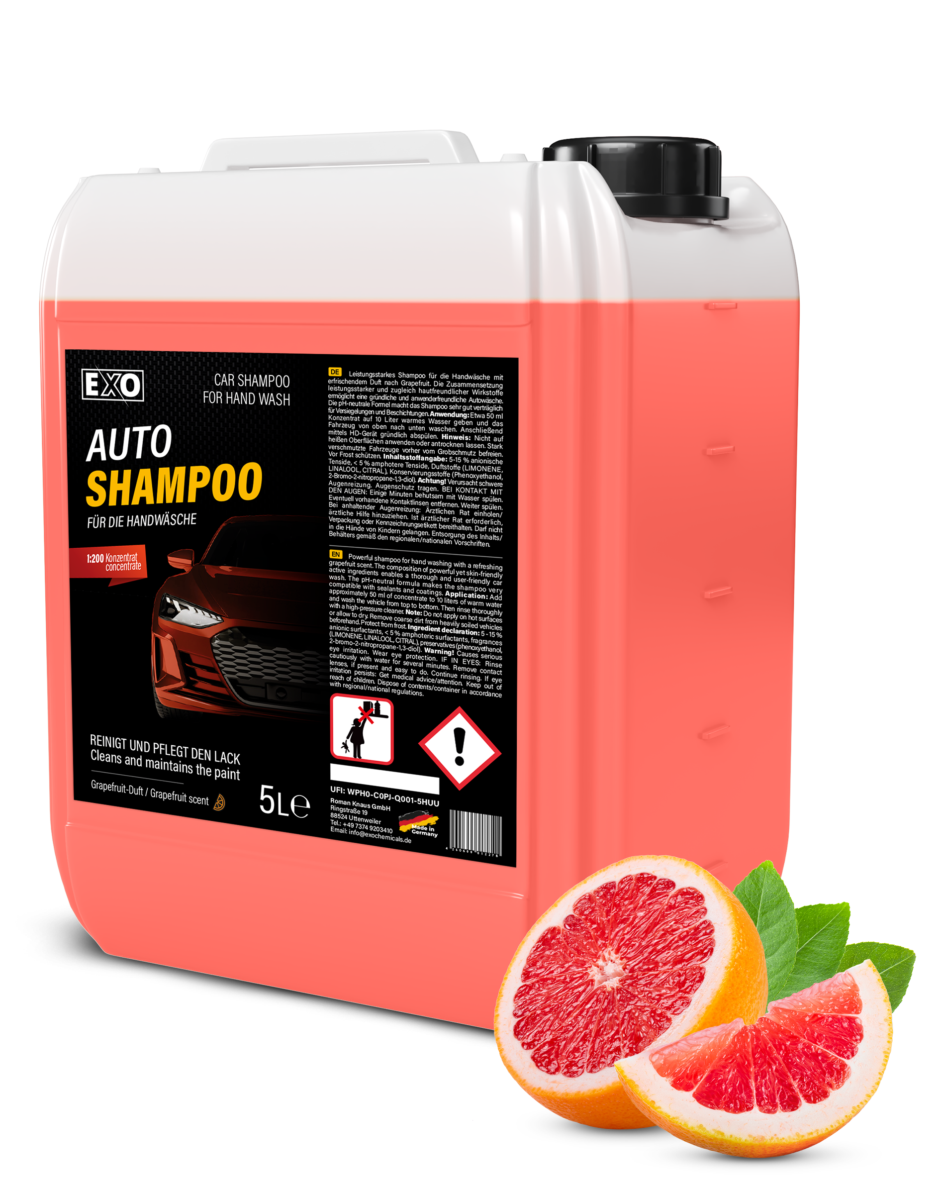 Autoshampoo Grapefruit