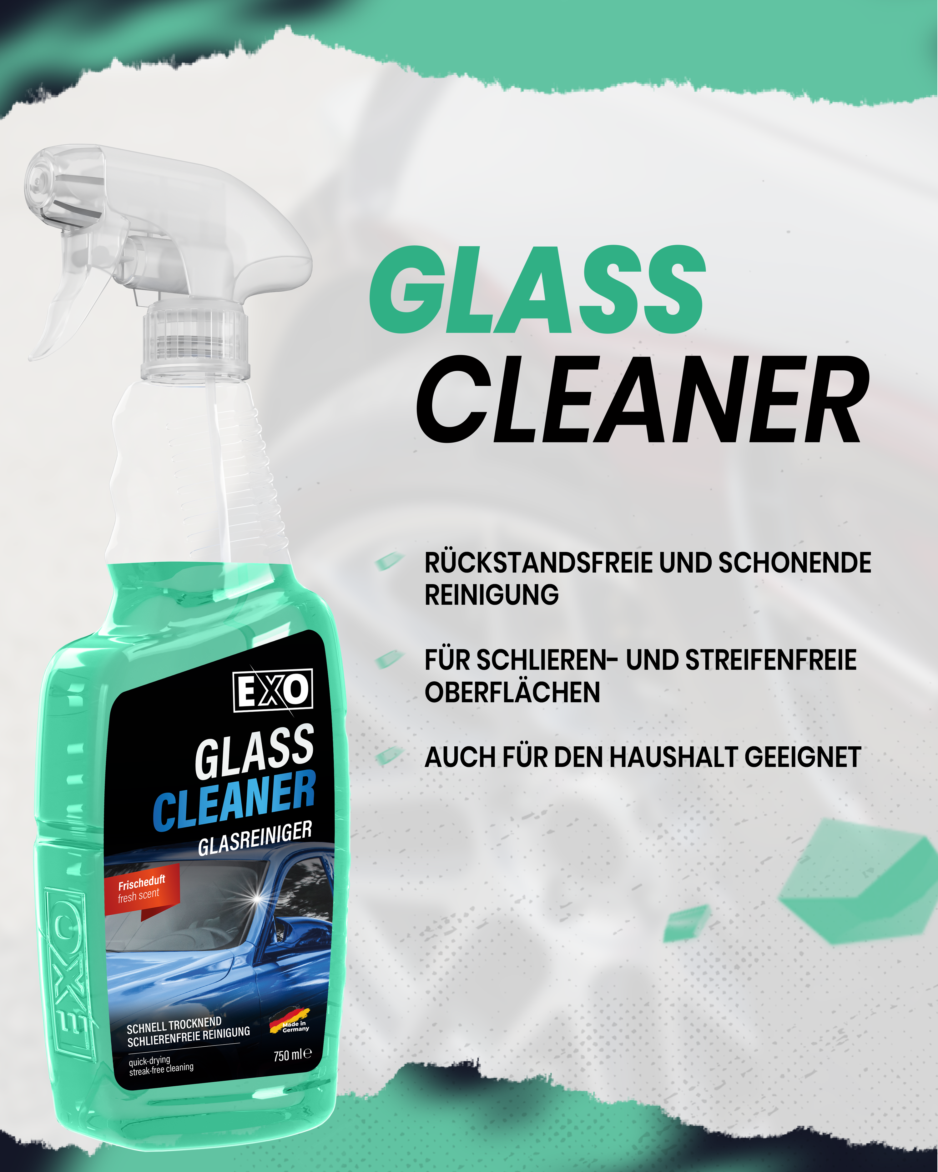GLASS CLEANER - Glasreiniger 