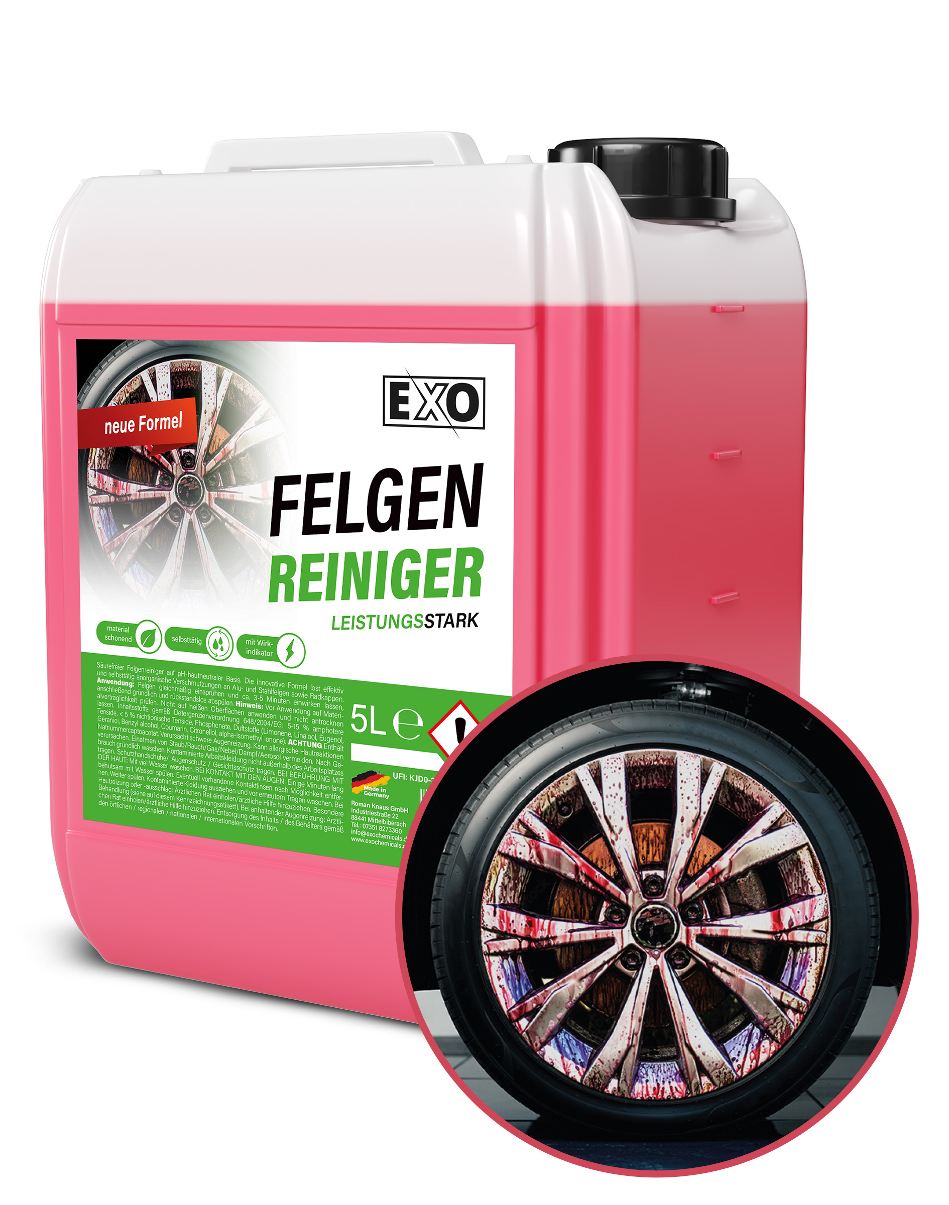 pH-neutraler Felgenreiniger - der Klassiker