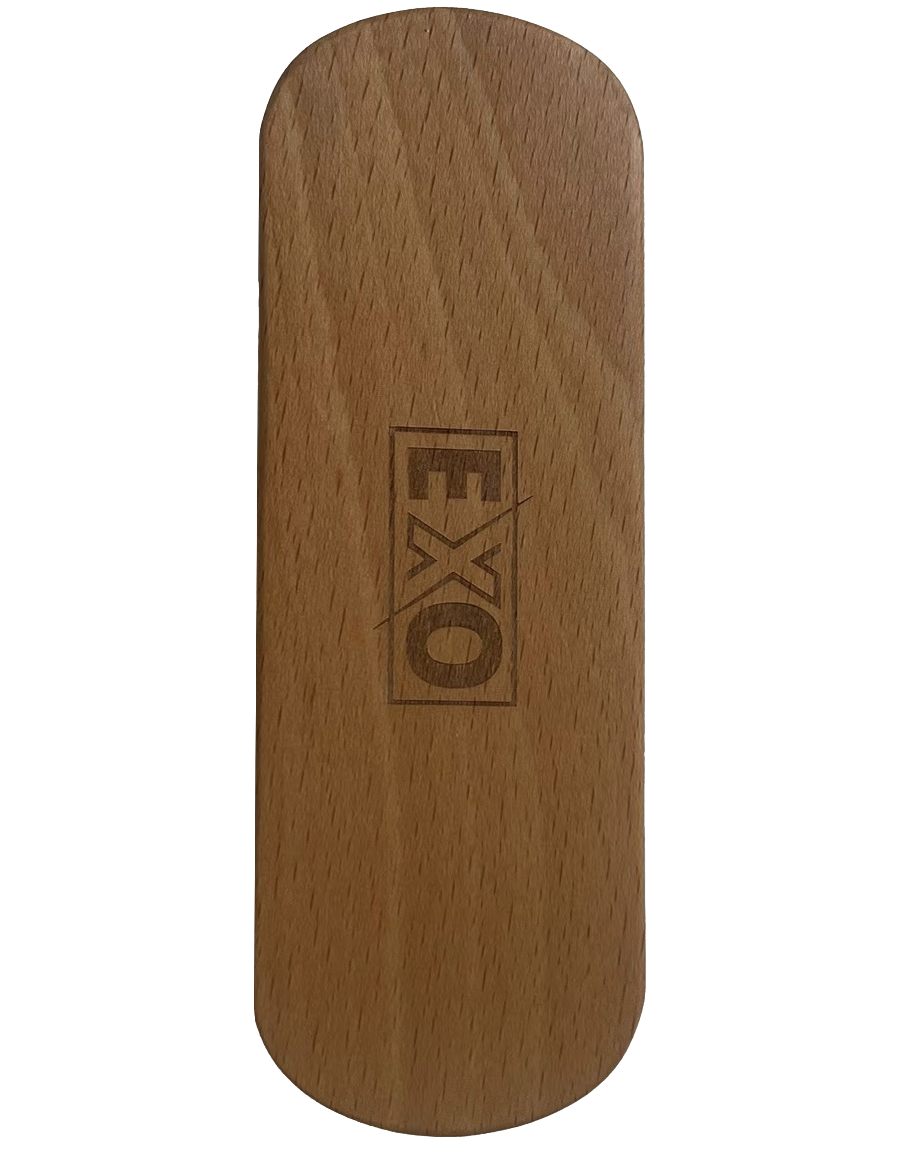 Bürste mit ergonomischem Holzgriff