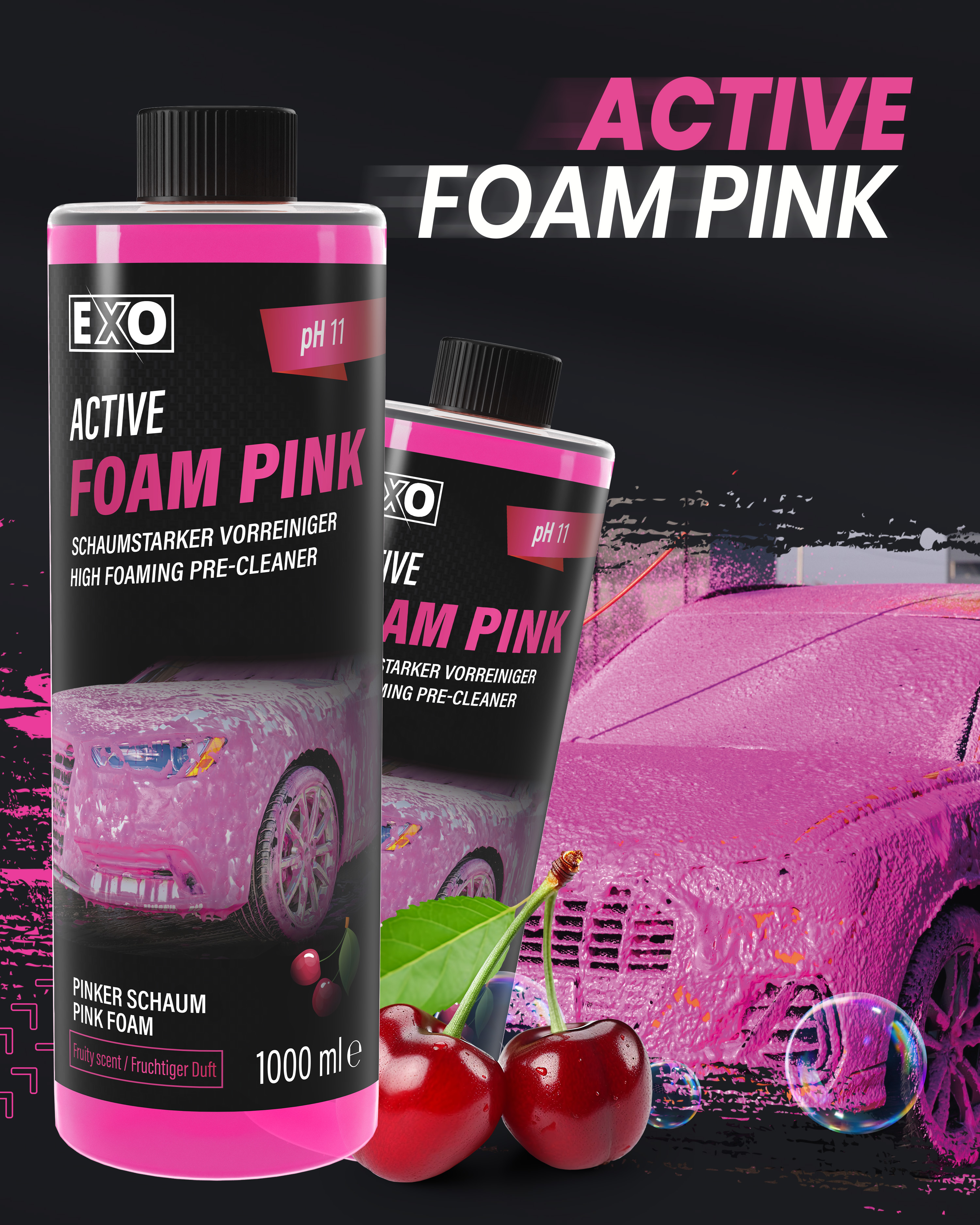 Active Foam Pink -  NTA-freier Aktivschaum 