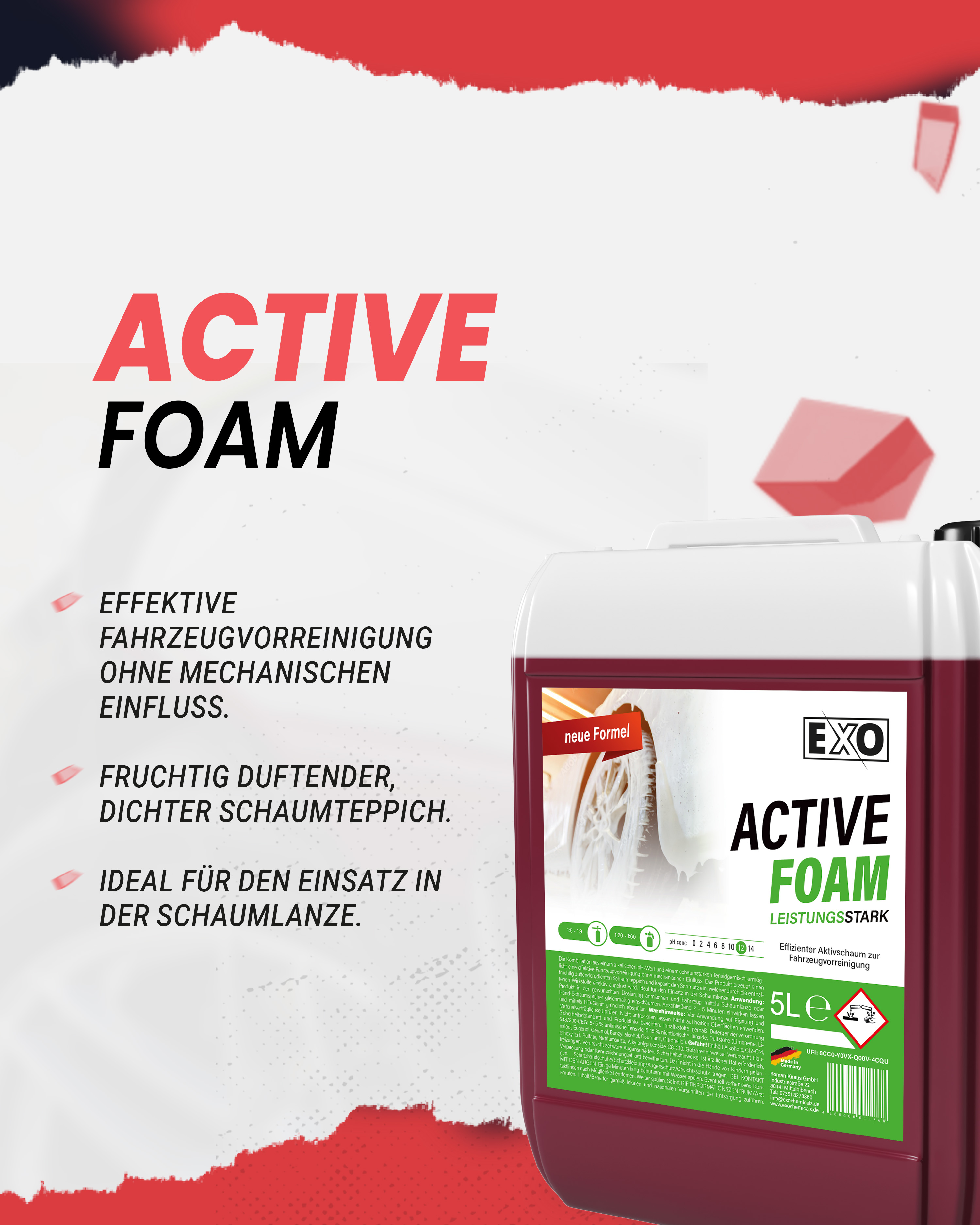 Active Foam - der Klassiker!