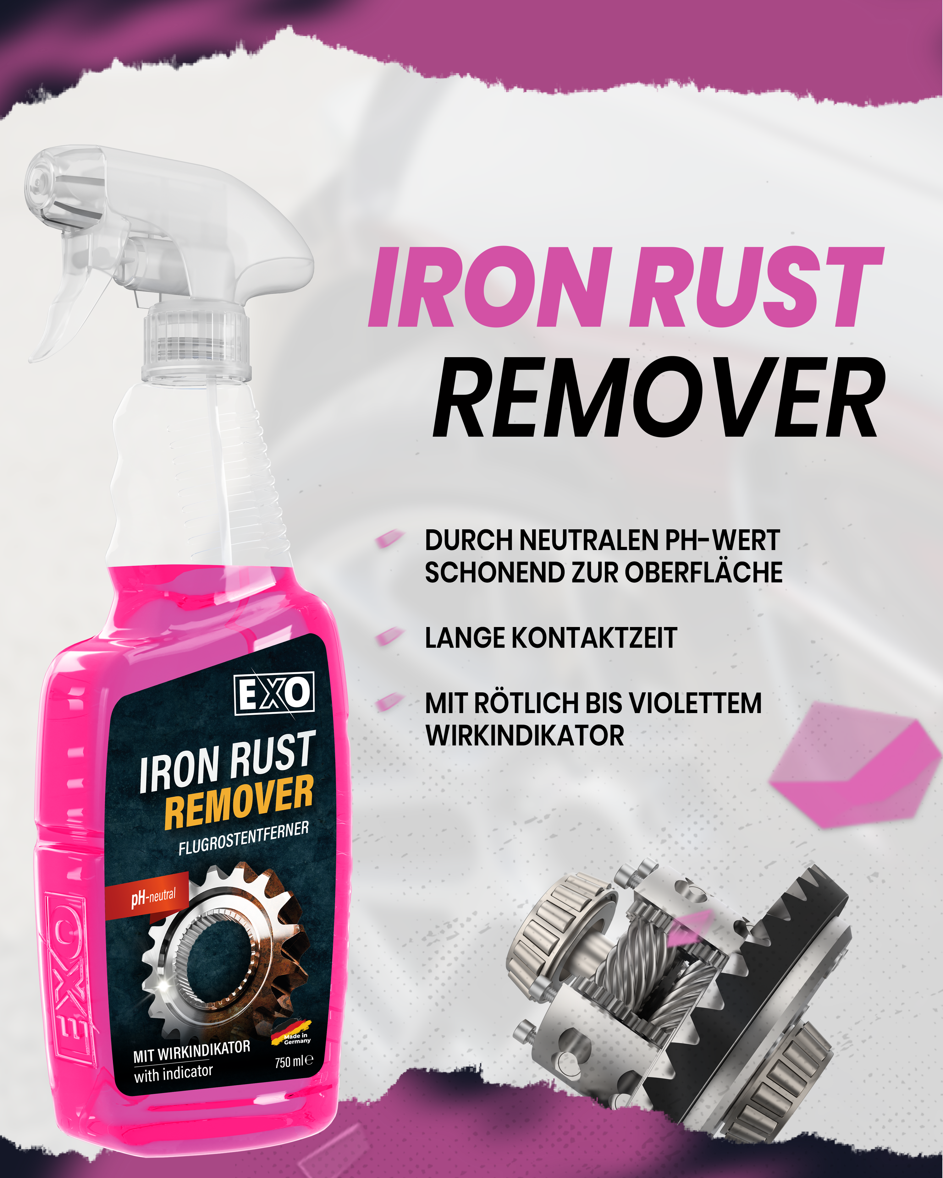IRON RUST REMOVER - Flugrostentferner
