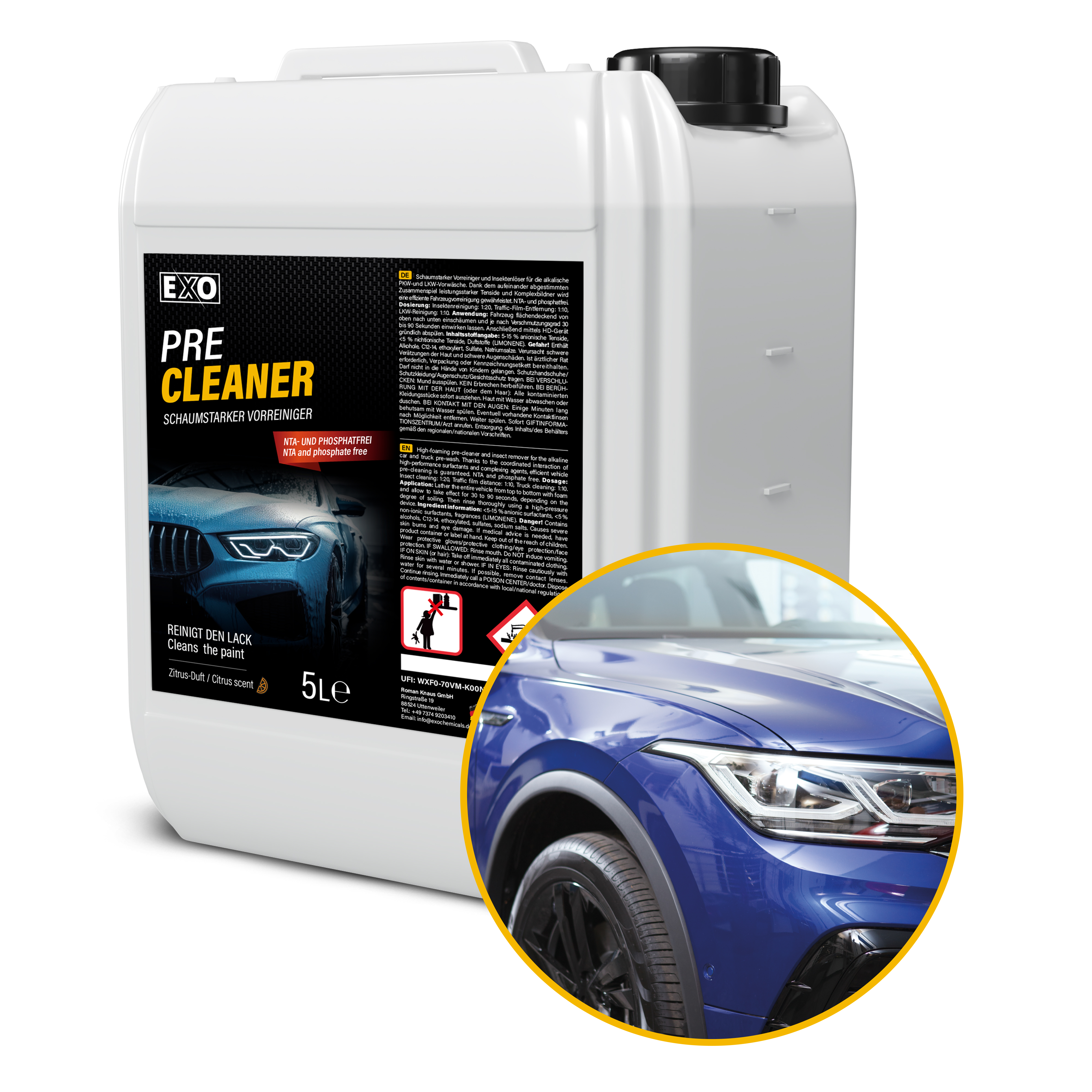 PRE CLEANER - NTA- und phosphatfreier Vorreiniger