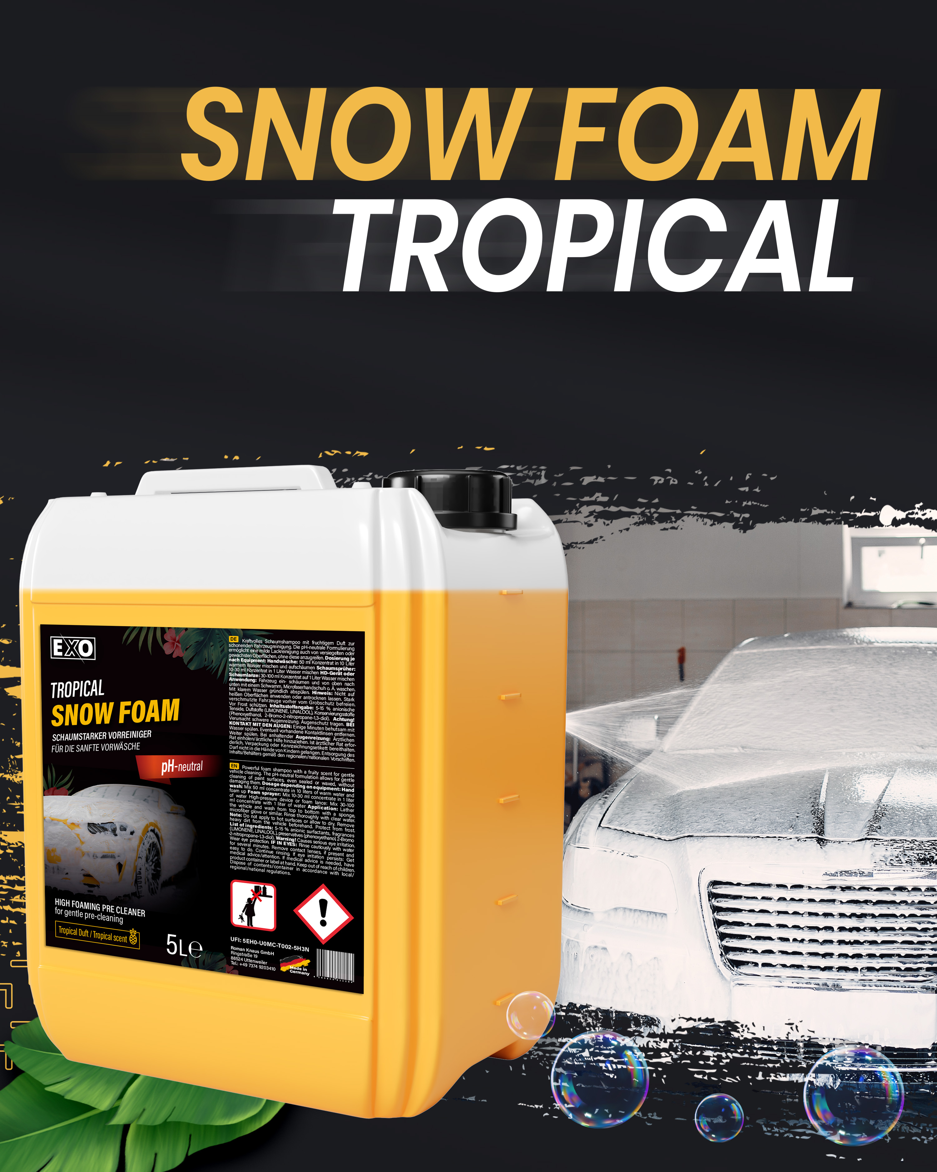 Snow Foam Tropical - pH-neutraler Snow Foam 