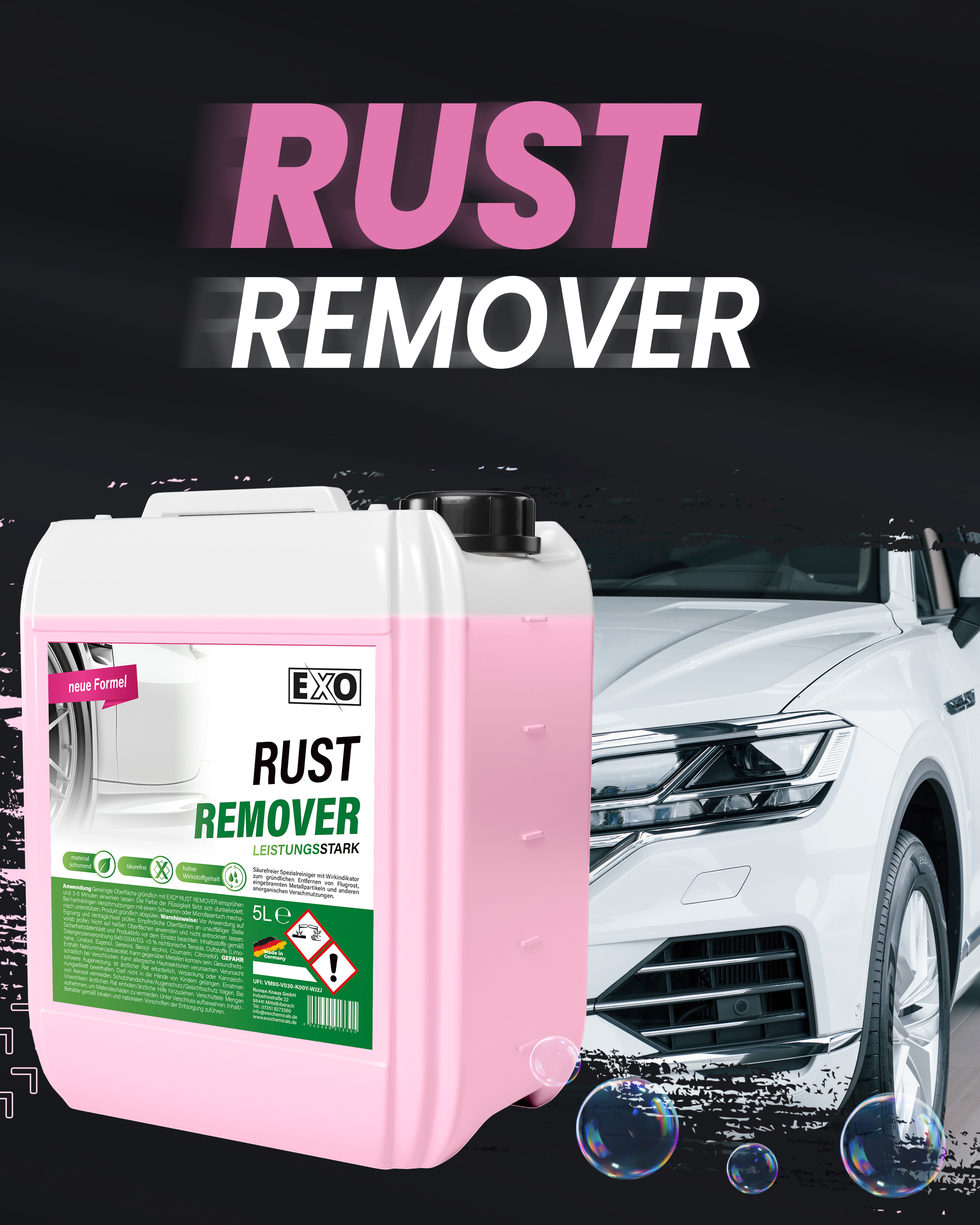 Rust Remover mit Wirkindikator - der Klassiker!