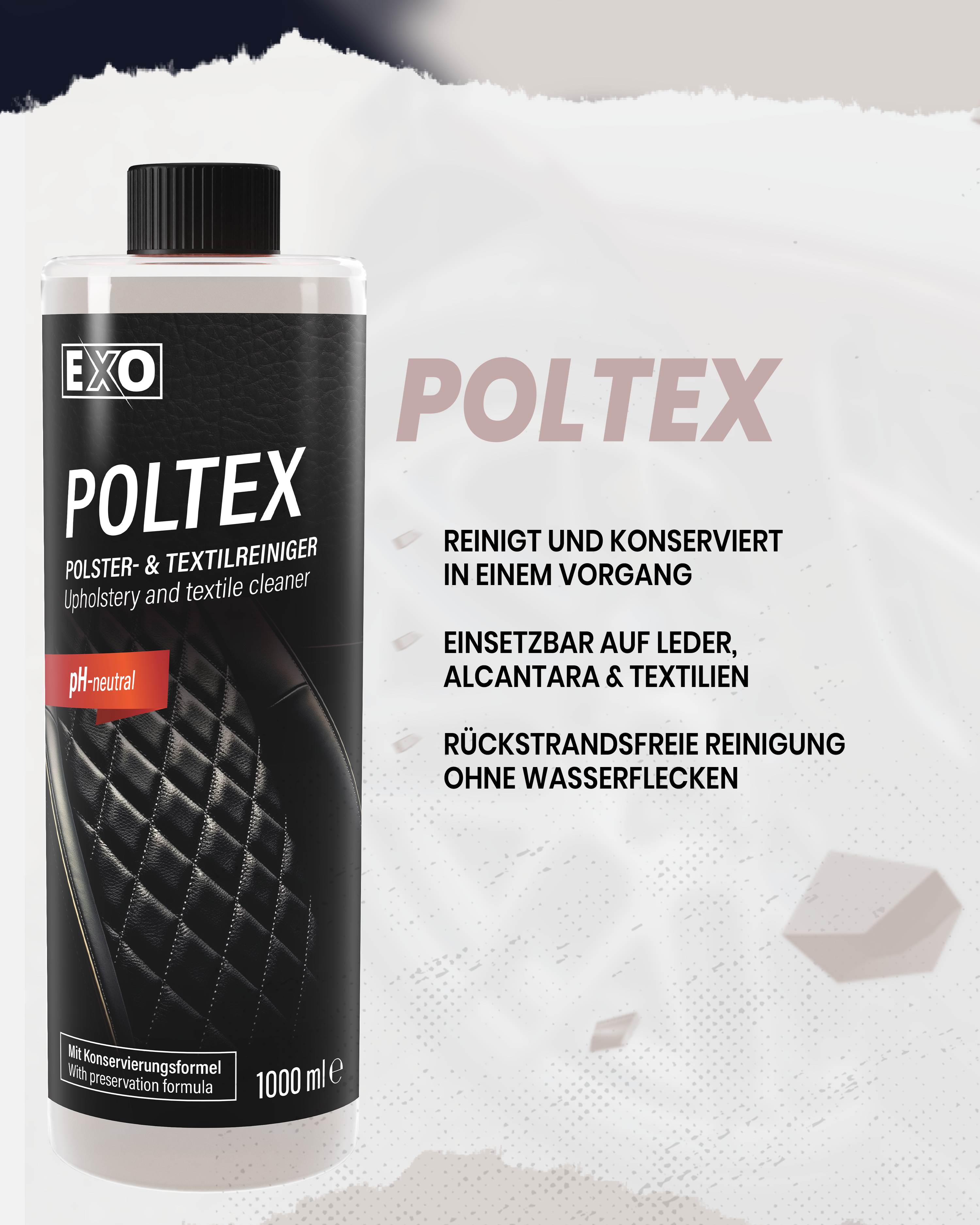 POLTEX - für Leder, Polster und Textilien