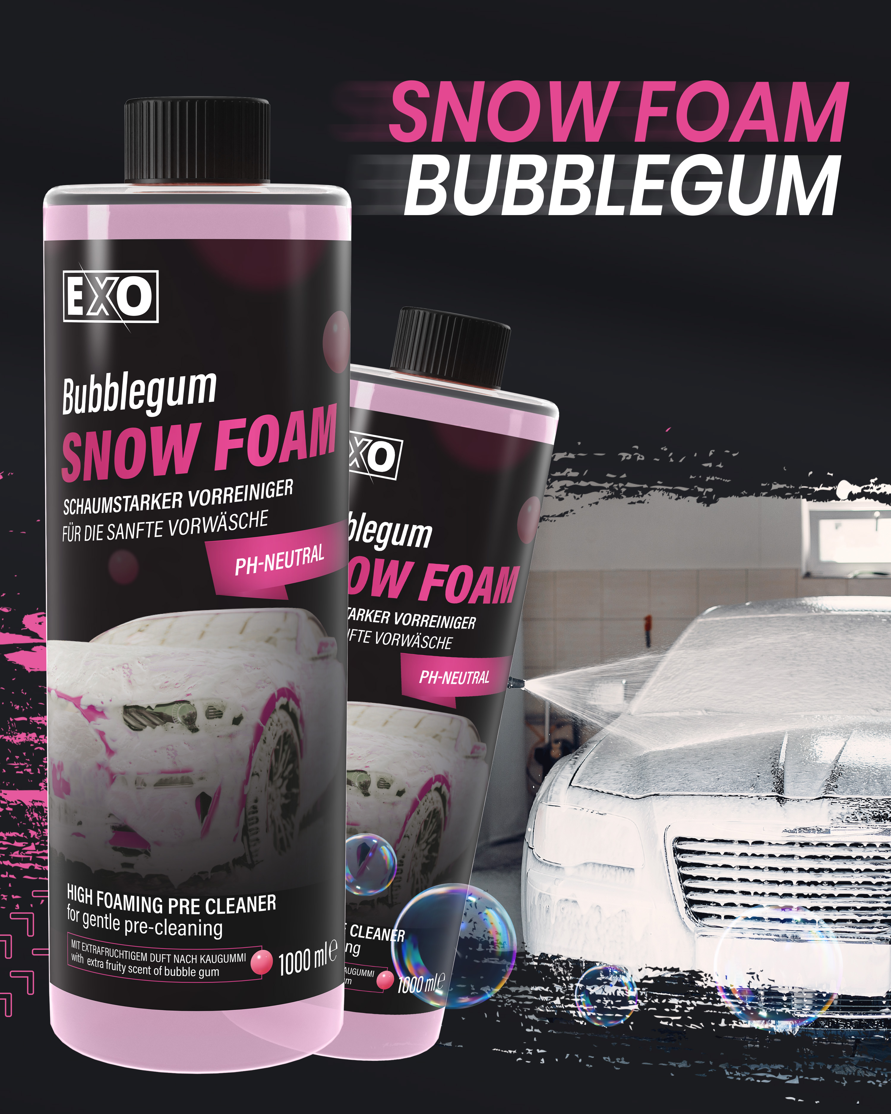 Snow Foam Bubblegum - pH-neutraler Snow Foam 